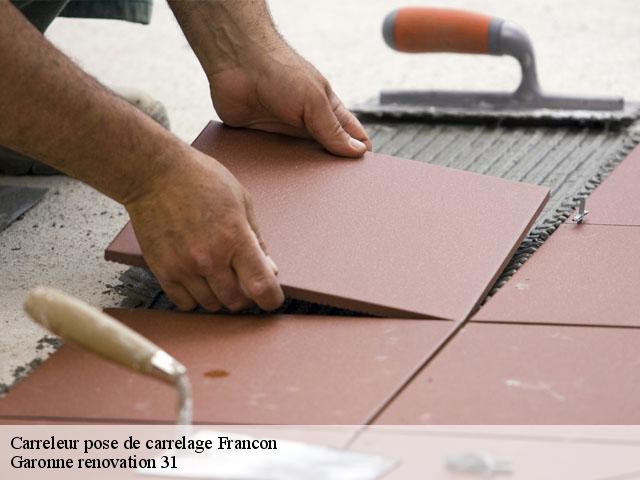 Carreleur pose de carrelage francon-31420 Garonne renovation 31