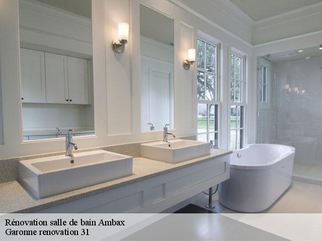 Rénovation salle de bain  ambax-31230 Garonne renovation 31