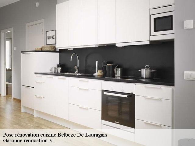 Pose rénovation cuisine  belbeze-de-lauragais-31450 Garonne renovation 31