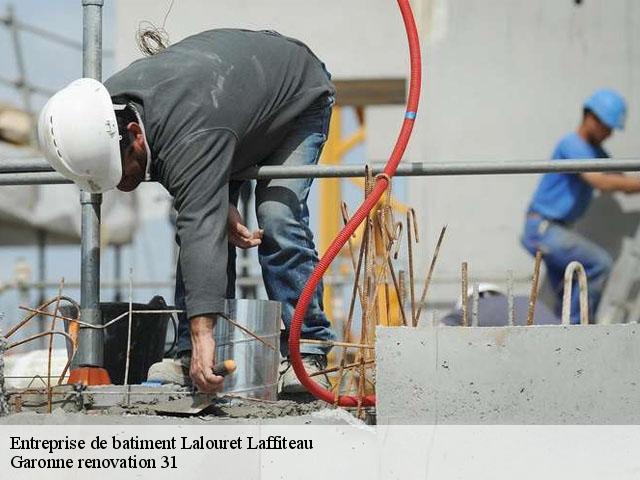 Entreprise de batiment  lalouret-laffiteau-31800 Garonne renovation 31